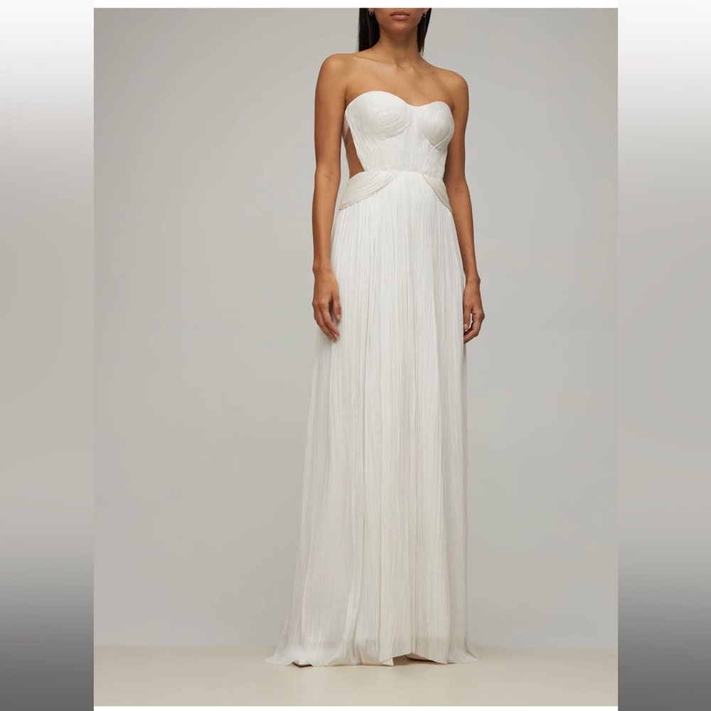 Maria Lucia Hohan
Kamina foiled silk tulle long dress